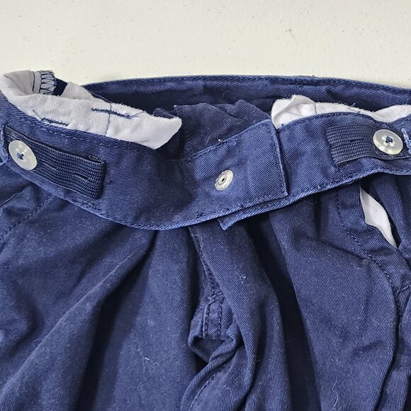 Crazy 8 Blue Jean Pants fake button (clasps together) with zipper Size 3T - Picture 5 of 7